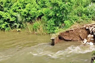 Flood in Nalanda