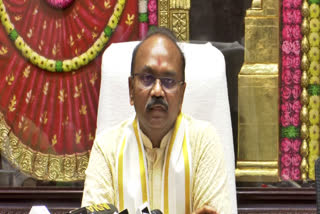 TTD EO Shyamala Rao about Tirupati Laddu