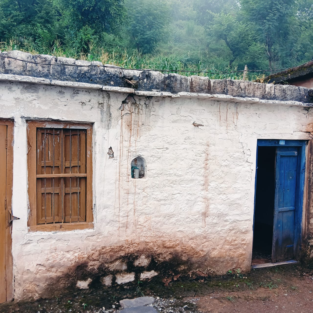 Dhartidhar Chaman Lal House Damaged