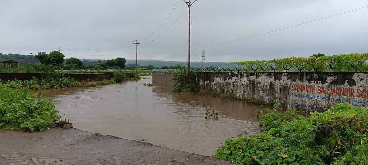 Gwalior Stadium Parking Flooded