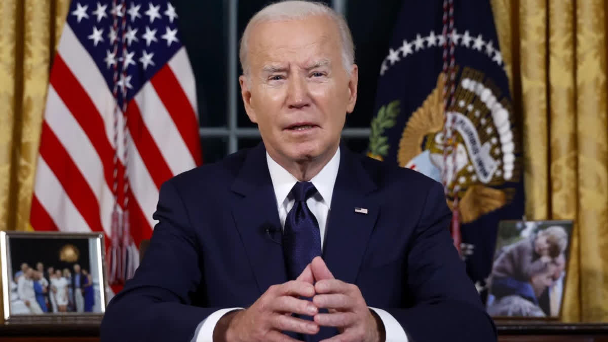 US, its allies working to build better future for Middle East: Biden in Oval Office address