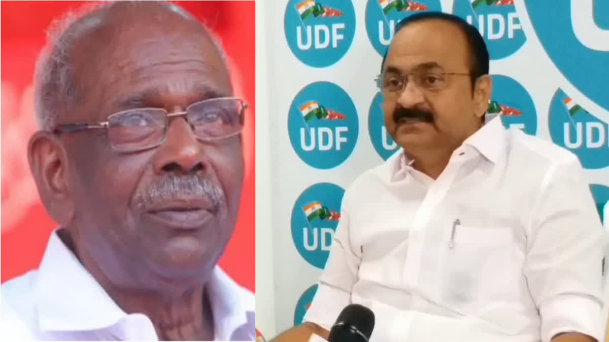 VD Satheesan  VD Satheesan Criticized M M Mani  എംഎം മണി  എംഎം മണിക്കെതിരെ വി ഡി സതീശൻ  വി ഡി സതീശൻ  എം സി ദത്തൻ  എം സി ദത്തനെതിരെ പ്രതിപക്ഷ നേതാവ്  പി ജെ ജോസഫിനെ അധിക്ഷേപിച്ച മണി  അസഭ്യം പറയുന്ന എം എം മണി