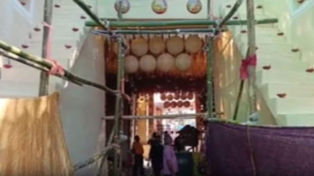 Assam Durga Puja pandal decorated with coins worth Rs 11 lakh