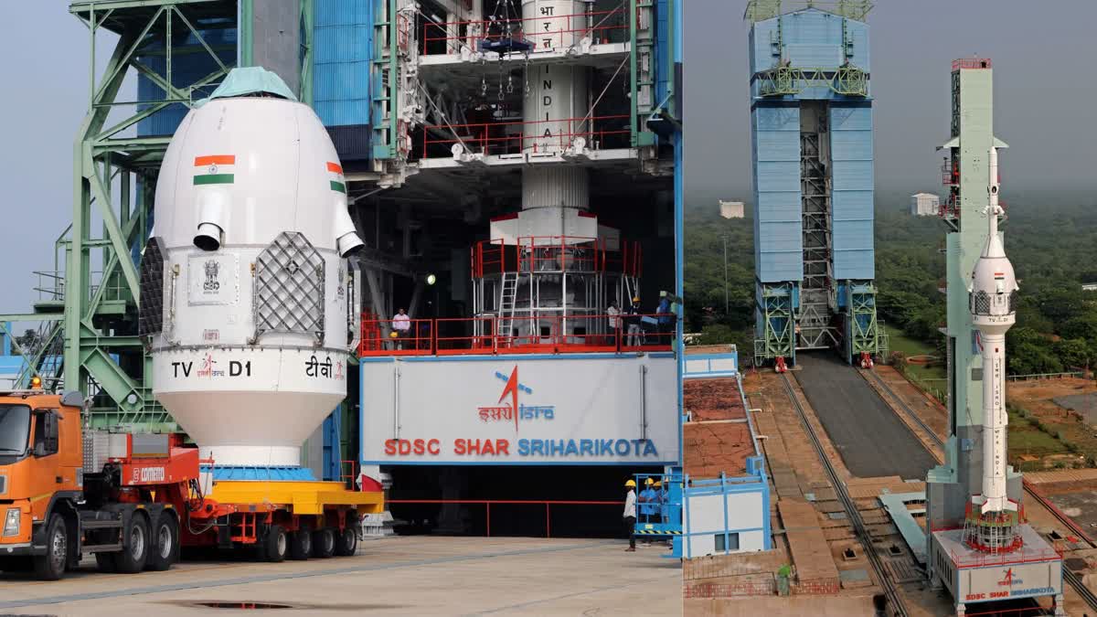 Gaganyaan  Test Vehicle launch at Sriharikota  India first human space flight programme  Bharat Gaganyaan  ನಾಳೆ ಗಗನಯಾನದ ಮೊದಲ ಪರೀಕ್ಷಾರ್ಥ ಪ್ರಯೋಗ  ಇಸ್ರೋ ಗಗನಯಾನದ ಮೊದಲ ಹಂತದ ಪ್ರಯೋಗ  ಬೆಳಗ್ಗೆ 8 ಗಂಟೆಗೆ ರಾಕೆಟ್​ ಉಡಾವಣೆ  ಗಗನಯಾನ ಮಿಷನ್ ಅಕ್ಟೋಬರ್ 21 ರಿಂದ ಪ್ರಾರಂಭ  ಗಗನಯಾತ್ರಿಗಳನ್ನು ಅತ್ಯಂತ ಕಡಿಮೆ ಭೂಮಿಯ ಕಕ್ಷೆ  ಸ್ವದೇಶಿ ತಂತ್ರಜ್ಞಾನದಿಂದ ತಯಾರಿಸಿದ ಭಾರತೀಯ ವಾಹನ  ಬಂಗಾಳ ಕೊಲ್ಲಿಯಲ್ಲಿ ಲ್ಯಾಂಡಿಂಗ್  ಭೂಮಿಯಿಂದ 400 ಕಿಮೀ ಎತ್ತರಕ್ಕೆ ಜಿಗಿಯಲಿದೆ ರಾಕೆಟ್  ರೋಬೋಟ್ ಮೇಲೆ ಪ್ರಯೋಗ