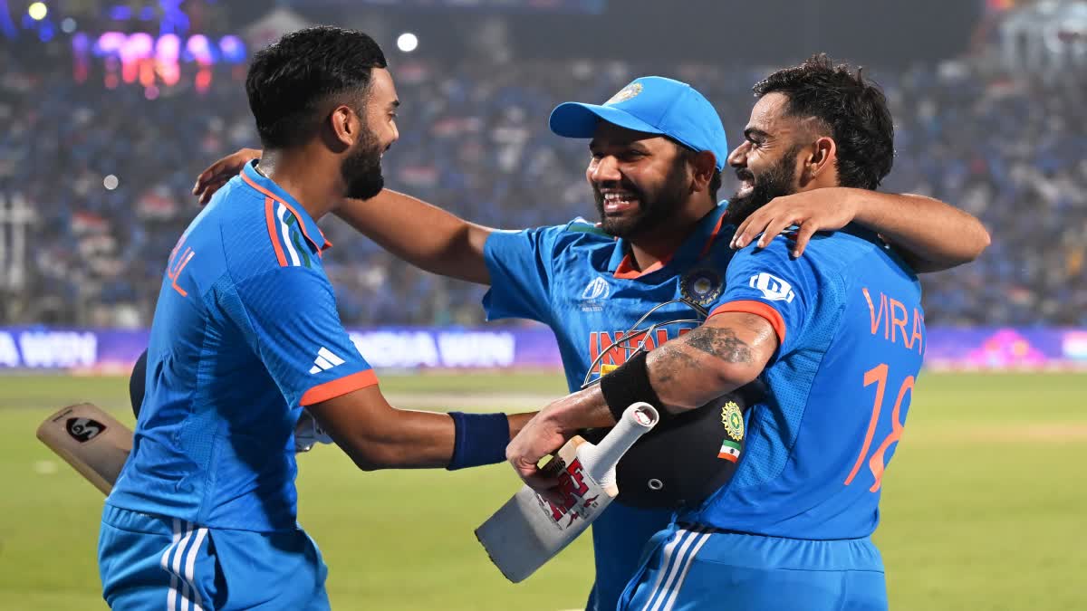 rohit sharma, virat kohli and kl rahul