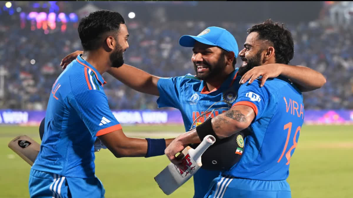 WORLD CUP 2023 AFTER INDIA FOURTH CONSECUTIVE WIN ROHIT SHARMA SAID WE ARE PERFORMING WELL AS A TEAM