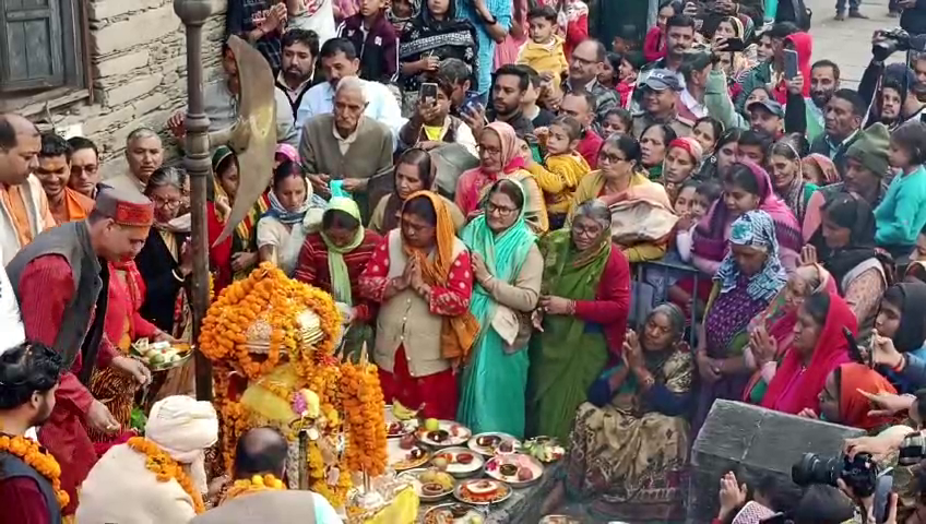 Rudranath Doli Reached in Gopinath Templ