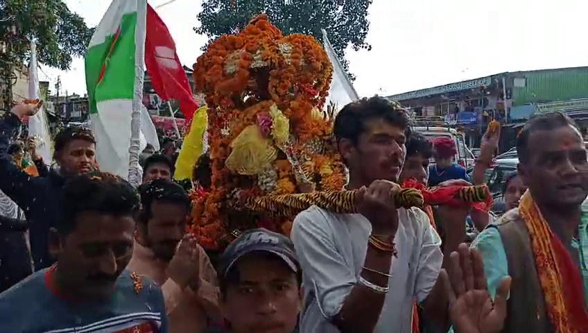 Rudranath Doli Reached in Gopinath Templ