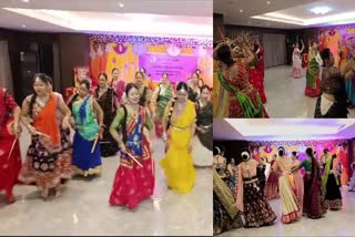 Dandiya programme held in  Dibrugarh