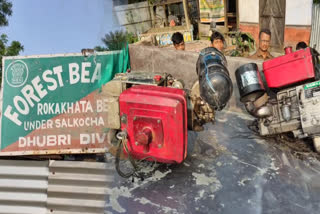 Illegal timber mills seized in Dhubri