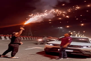 Fireworks on the Road with a Fission Gun