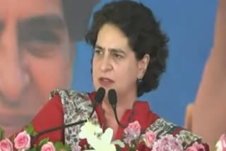 Priyanka Gandhi in Rajasthan