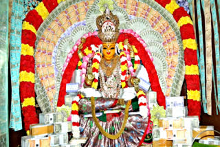 Goddess Decoration With Rs.2 crore