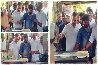 Rahul Gandhi makes dosa, interacts with locals in poll-bound Telangana