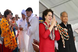 Priyanka Gandhi Rajasthan Visit