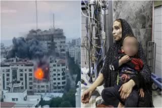 Israel Airstrike And Gaza  Israel Airstrike And Gaza Latest News  Gaza Latest News  Israel Hamas War Latest Update  After Israel Airstrike What Is Happening In Gaza  അശാന്തി തളംകെട്ടി ഗാസ  സേനയെ വിന്യസിച്ച് അകത്ത് കടക്കാന്‍ ഇസ്രയേല്‍  ഗാസ യുദ്ധമുഖത്ത് സംഭവിക്കുന്നതെന്ത്  ഗാസയിലെ ഇസ്രയേലിന്‍റെ ആക്രമണം  ഗാസ ആരോഗ്യ മന്ത്രാലയം