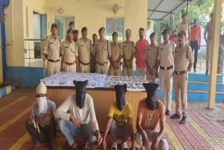 Illegal weapons caught in Barwani