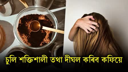 Coffee strengthens hair roots and supports growth, use it like this