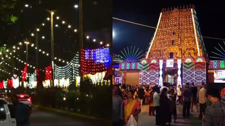 mangalore-city-ornamentationed-with-30-lakh-lights-for-navarastri-festival