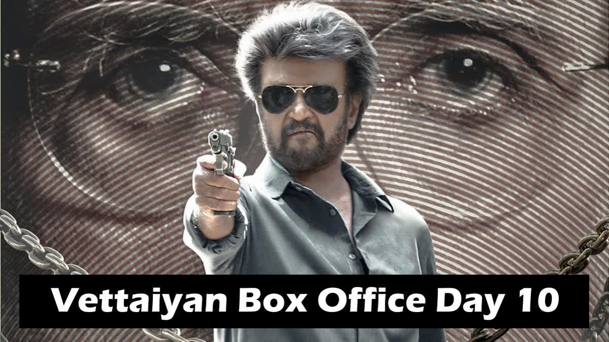 Vettaiyan Box Office Collection Day 10 Rajinikanth, Amitabh Bachchan