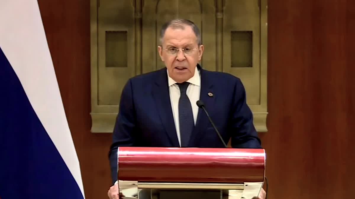 Russian Foreign Minister Sergey Lavrov