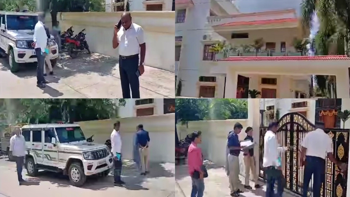 CID raid on MLC Sunils Valyapure house