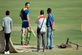 In a rare incident in international cricket, a pitch curator was awarded a 'Man of the Match' award for the first-time ever.