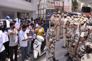 Group-1 Candidates Protest In Hyderabad