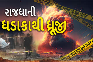 દિલ્હીના રોહિણીમાં CRPF સ્કૂલ પાસે પ્રચંડ ધડાકો