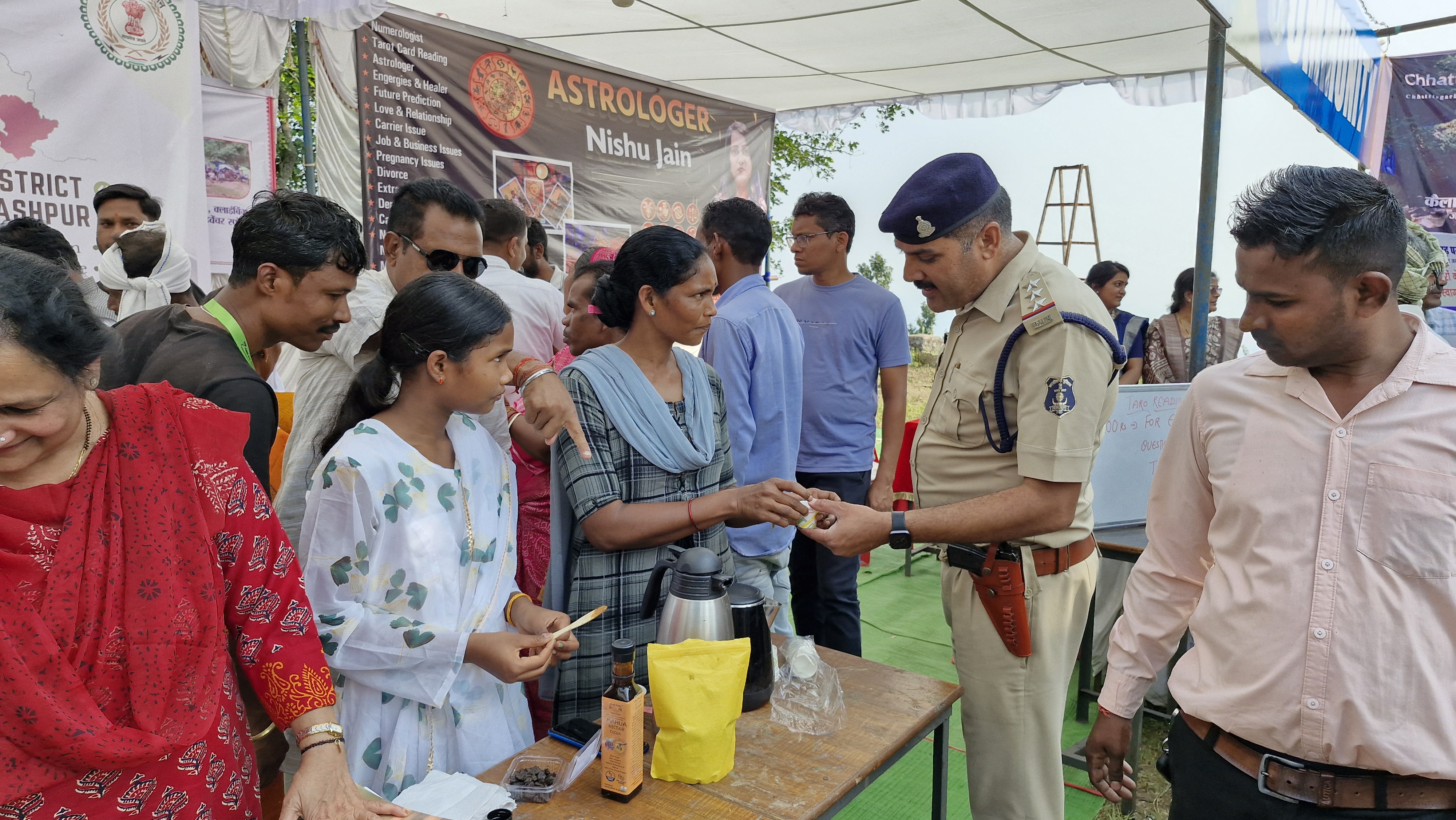 Stalls at Jashpur Jamboree