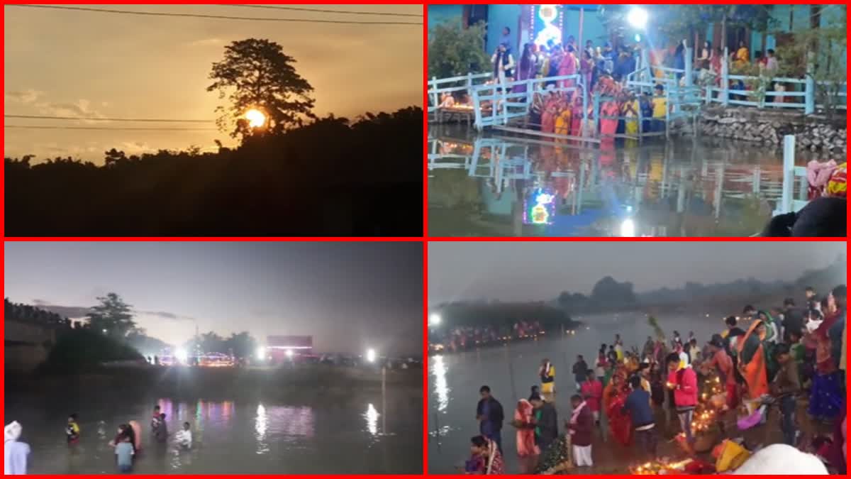 Chhath puja celebration in Assam