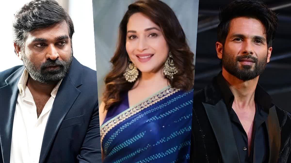 Madhuri Dixit in IFFI Goa  Shahid Kapoor in IFFI Goa  Vijay Sethupathi in IFFI Goa  Gandhi Talks in IFFI Goa  bollywood  entertainment  IFFI Goa  International Film Festival Of India today  IFFI Goa news  ഗോവ രാജ്യാന്തരമേളയ്ക്ക് ഇന്ന് തുടക്കം  ഗോവ രാജ്യാന്തരമേള  ഗോവ രാജ്യാന്തരമേളയിൽ മാധുരീ ദീക്ഷിത്  54ാമത് ഇന്ത്യൻ ഇന്‍റർനാഷണൽ ഫിലിം ഫെസ്‌റ്റിവൽ  രാജ്യാന്തര ചലച്ചിത്രമേള  ഗോവ രാജ്യാന്തര ചലച്ചിത്രമേള ഉദ്‌ഘാടനം  ഗോവ രാജ്യാന്തരമേള പരിപാടികൾ