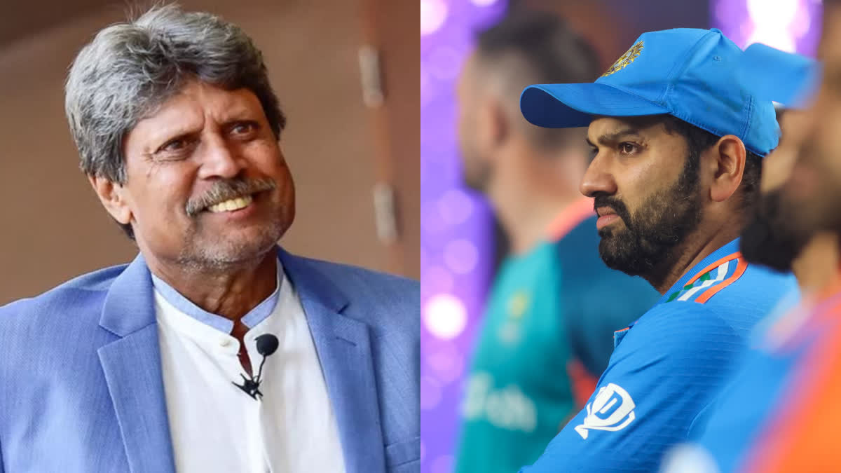 Kapil Dev in support of Rohit Sharma  Rohit Sharma  Cricket World Cup 2023  India lost Against Australia in World Cup 2023  Kapil dev support Rohit Sharma  Kapil dev Instagram  രോഹിത് ശര്‍മയെ ആശ്വസിപ്പിച്ച് കപില്‍ ദേവ്  ഏകദിന ലോകകപ്പ് 2023  രോഹിത് ശര്‍മയെ പിന്തുണച്ച് കപില്‍ ദേവ്  കപില്‍ ദേവ് ഇന്‍സ്റ്റഗ്രാം