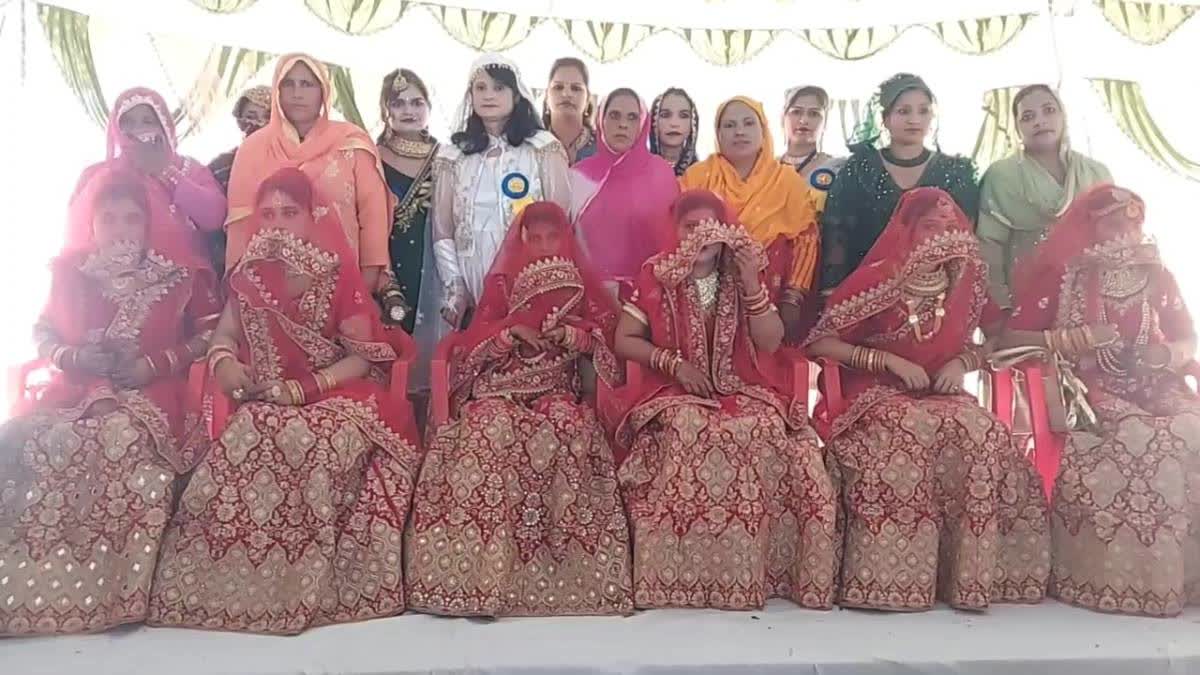 میرٹھ میں سماجی تنظیم خدمت خلق کی جانب سے اجتماعی شادیوں کی تقریب کا انعقاد
