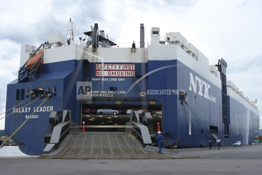 Yemen's Houthi hijack an Israeli-linked ship in the Red Sea