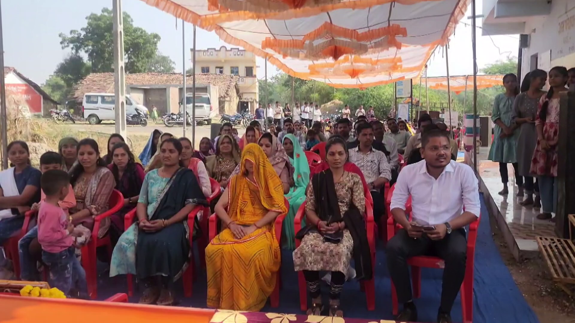 tribal village library in gujarat