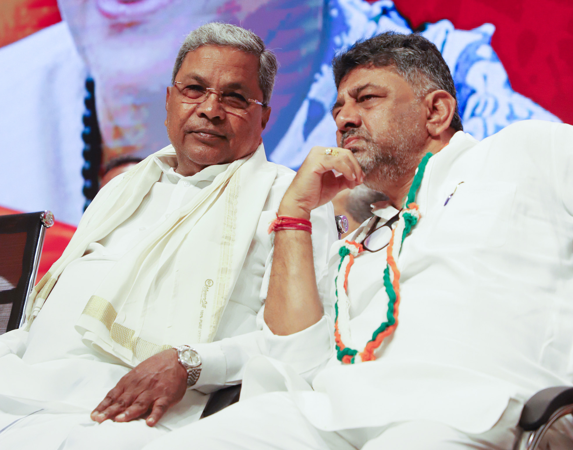 siddaramaiah, dk shiv kumar