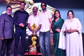 Kiccha Sudeep attend nandi awards 2023 curtain raiser event