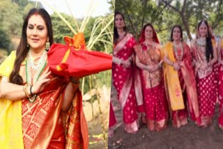 Dipika sikhaliya celebrates chhath puja, Watch video