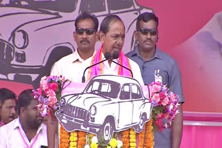 CM KCR At Manakondur Public Meeting