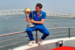 The Pat Cummins-led Australian team celebrated their sixth title with a ride on a Sabarmati River Cruise here. The river cruise served as a peaceful and amusing celebration for the Australian players as Pat Cummins posed with his World Cup Trophy on the Sabarmati Riverboat.