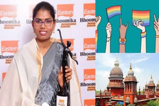 A self identified transgender lawyer kanmani  kanmani says reservation is the only solution  transgender lawyer kanmani story  same sex cohabitation is not a crime  third gender should be given separate reservation  2 percent reservation brought for transgenders  transgender reservation  LGBTQ community  ട്രാൻസ്‌ജെൻഡറായി പ്രഖ്യാപനം  അഡ്വക്കേറ്റ്‌ കണ്‍മണി  മദ്രാസ് ഹൈക്കോടതിയിൽ ട്രാൻസ്‌ജെൻഡർ  സ്വവർഗ സഹവാസം കുറ്റകരമല്ല  എൽജിബിടിക്യു വിഭാഗം  ട്രാൻസ്‌ജെൻഡർ കണ്‍മണിയുടെ പ്രതികരണം  ട്രാൻസ്‌ജെൻഡർ സംവരണം  മൂന്നാം ലിംഗക്കാർക്കും പ്രത്യേക സംവരണം  സ്വവർഗ വിവാഹം  ഭിന്നലിംഗക്കാർക്ക് രണ്ട് ശതമാനം സംവരണം