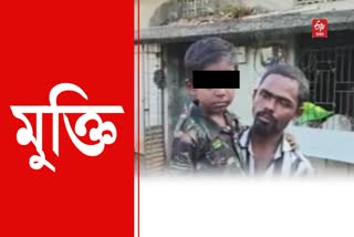 Kidnapped child rescued at dakhingaon