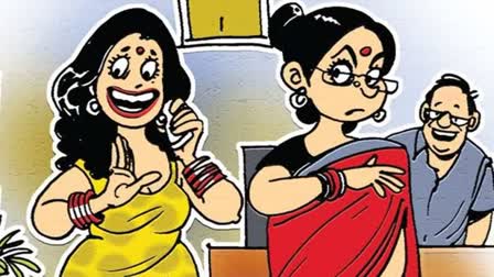 Agra  Mother in law forces daughter in law  uttar pradesh  modern outfit  Mother in law  daughter in law  Agra  western outfit  daughter in law western outfit  daughter in law up  traditional outfit  indian culture  national news  national latest news  അമ്മായിഅമ്മ  മരുമകള്‍  ഉത്തര്‍പ്രദേശ്  മോഡേണ്‍ വസ്‌ത്രം  പരമ്പരാഗത വസ്‌ത്രം  ഭാരതീയ സംസ്‌കാരം  മരുമകള്‍ അമ്മായിഅമ്മ ഉത്തര്‍പ്രദേശ്  അമ്മായിഅമ്മ മരുമകള്‍ ഉത്തര്‍പ്രദേശ്