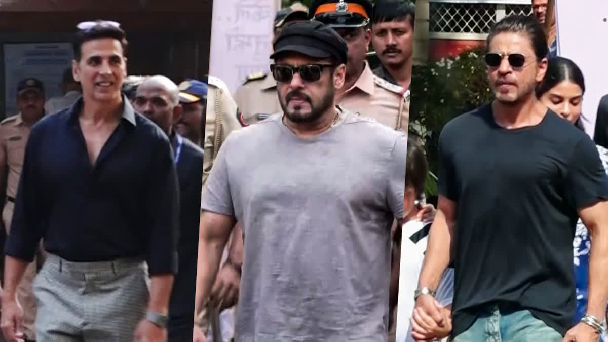 Maharashtra Assembly Elections 2024: Shah Rukh, Salman Khan, Akshay Kumar Cast Their Votes - Watch