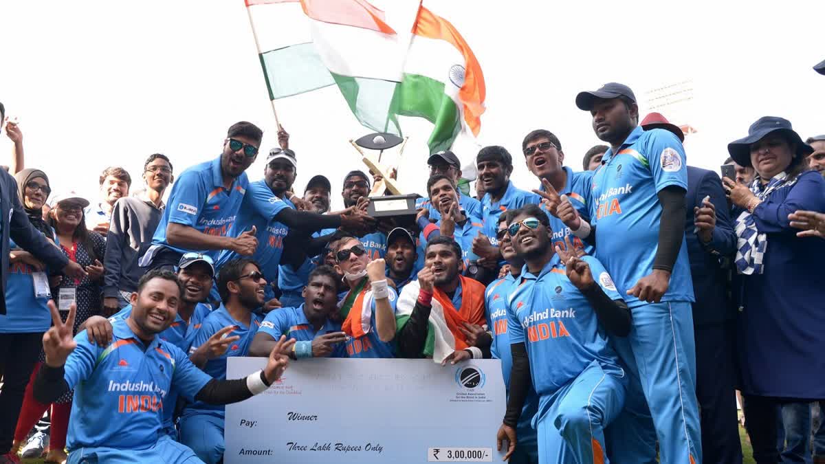 File Photo: India Blind Cricket Team