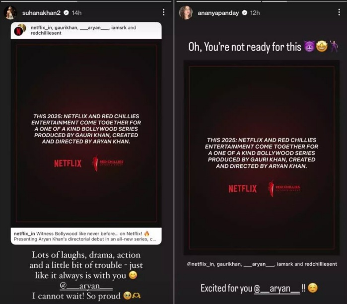 Bollywood Celebs Shower Love on Aryan Khan for His Netflix Debut