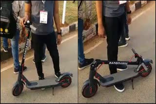 e-kick scooter