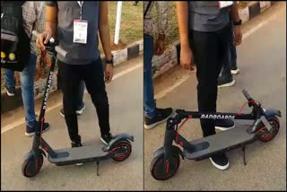 Radboards Unveils Foldable E-Kick Scooter at Bengaluru Tech Summit