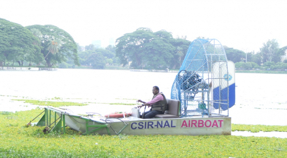 Jal Dost: A Revolutionary Made-in-India Lake Rejuvenation Machine That Bengaluru Lakes May Get A Clean Sweep With. The airboat has been developed by CSIR NAL